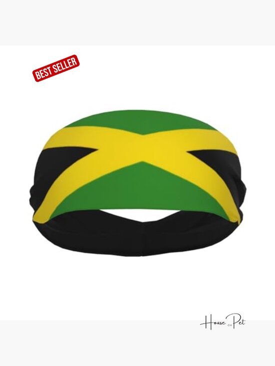 Cute Flag Sweatband Sports Headband for Running Cycling Yoga Fitness main image 7